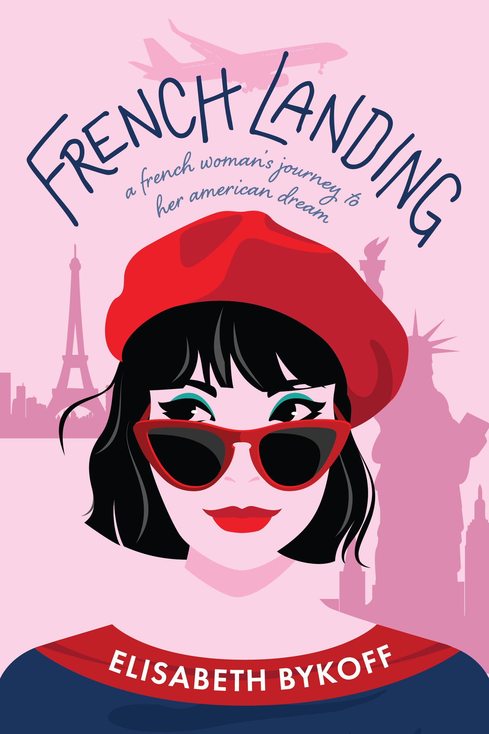 French Landing book cover by Elisabeth Bykoff